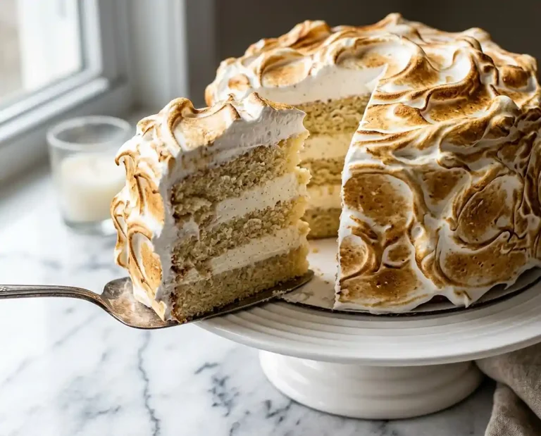 Gluten-Free Vanilla Meringue Cake Recipe