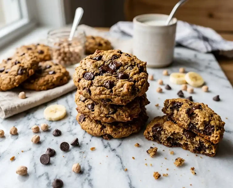Gluten-Free banana chickpea cookies​