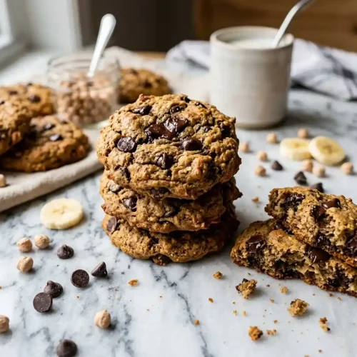 Gluten-Free banana chickpea cookies​