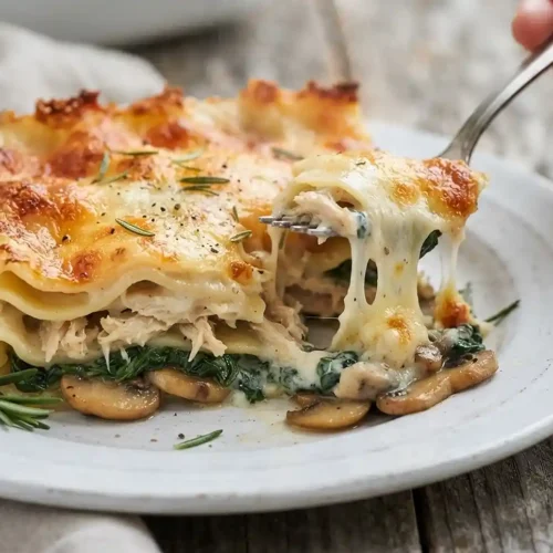 Gluten-Free chicken rosemary lasagna​