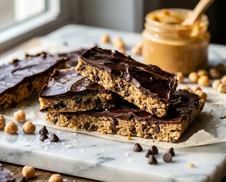 Gluten-Free chickpea cookie dough bark recipe​