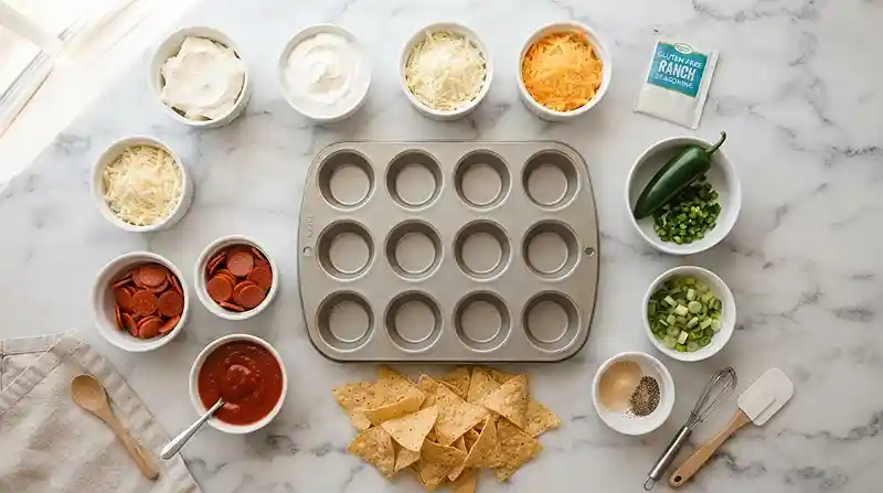 Gluten-Free Jalapeño Ranch Pizza Dip Cups 2 Gluten-Free dip cups