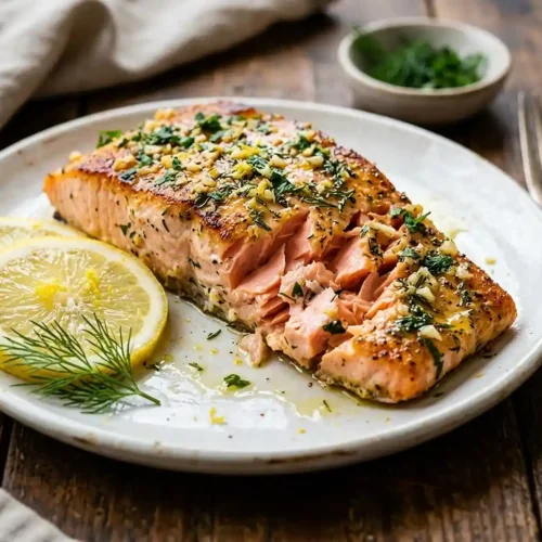 Gluten-Free lemon herb salmon recipe​