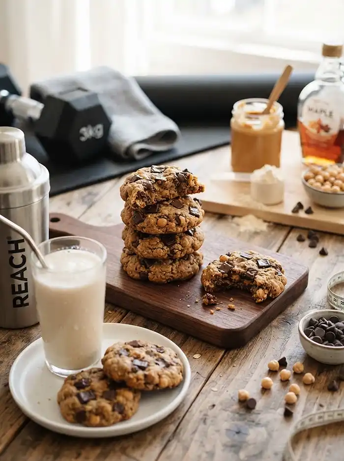 Chickpea Protein Cookies 4 Healthy Chickpea Protein Cookies from Scratch
