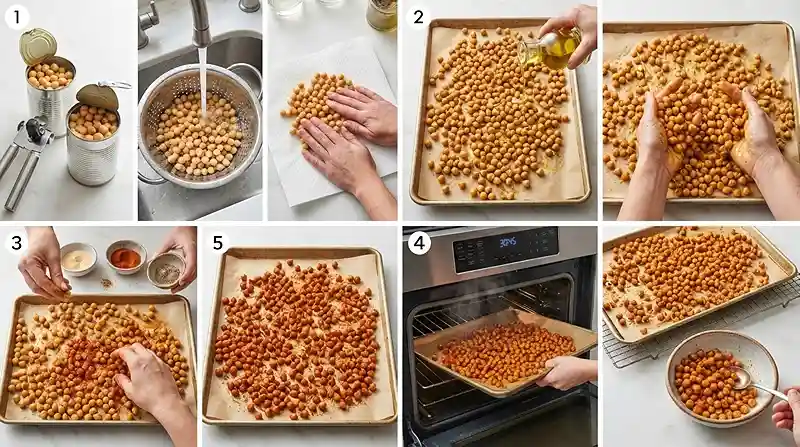 How to bake Gluten-Free chickpeas 3 How to Bake Crispy Gluten-Free Chickpeas