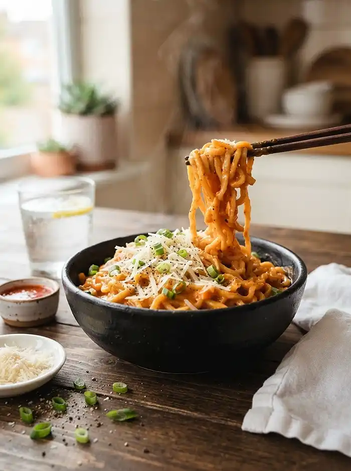 Samyang Buldak Carbonara Noodles 4 How to Make Gluten-Free Samyang Buldak Carbonara