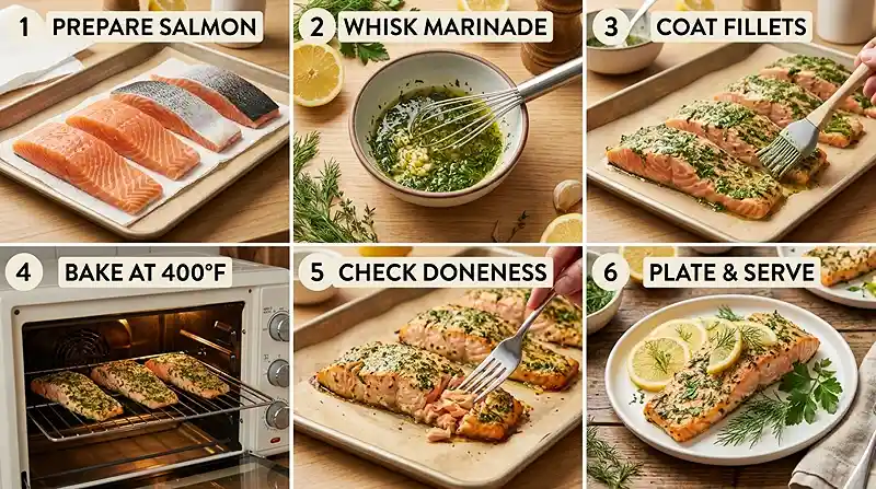 Gluten-Free Lemon Herb Salmon Recipe 3 Lemon Herb Salmon