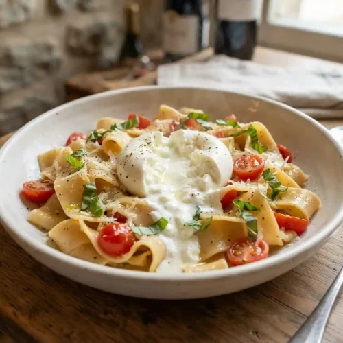 Pappardelle Burrata Pasta