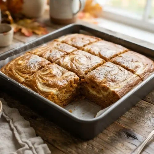 Pumpkin Cream Cheese Swirl Muffin Cake 5 Pumpkin Cream Cheese Swirl Muffin Cake
