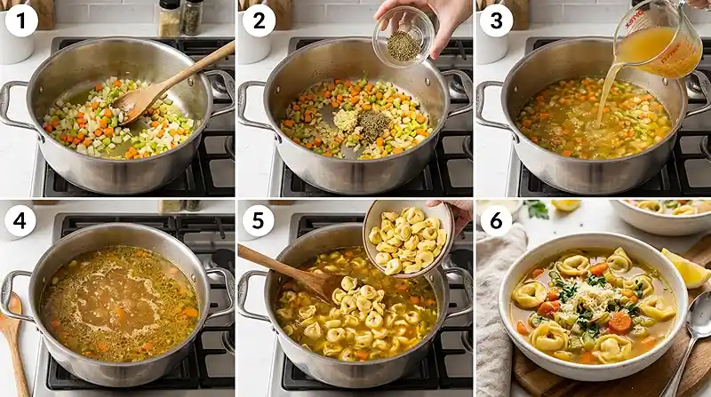 Valerie Bertinelli Favorite Soup Recipe 3 Tortellini in Brodo