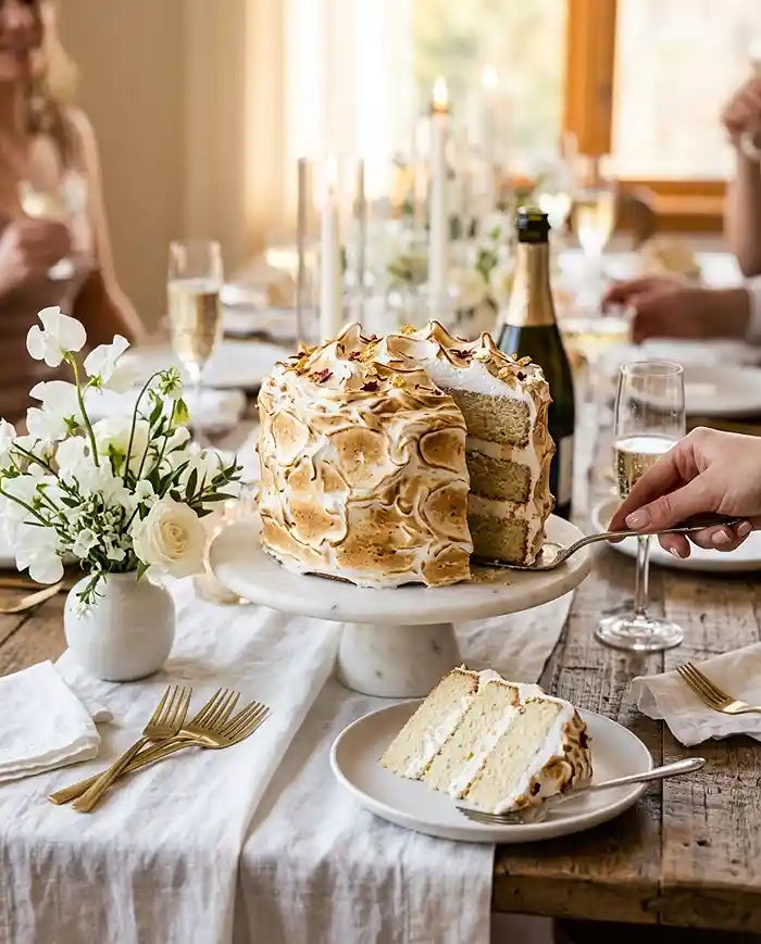 Gluten-Free Vanilla Meringue Cake Recipe 4 Vanilla Meringue Cake