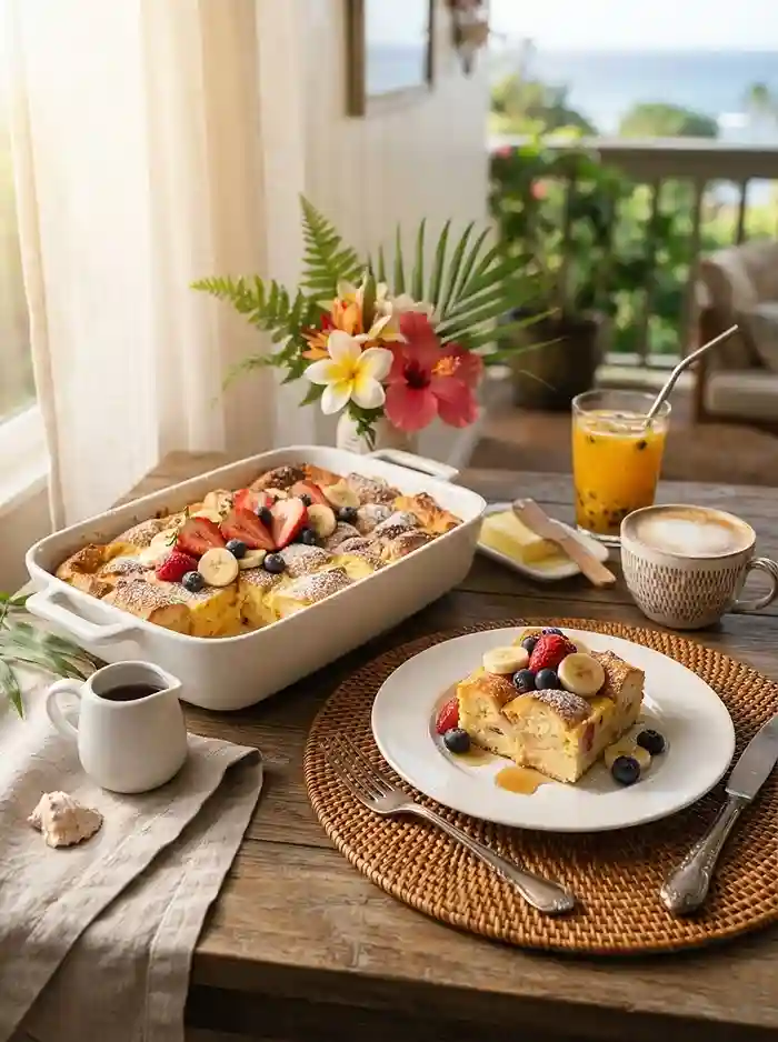 Hawaiian Bread French Toast Bake 4 baked french toast hawaiian bread