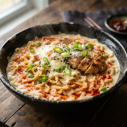 buldak carbonara spicy chicken ramen​