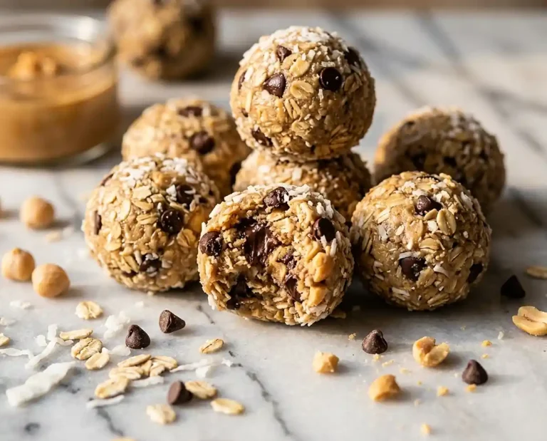 chickpea cookie dough energy bites​