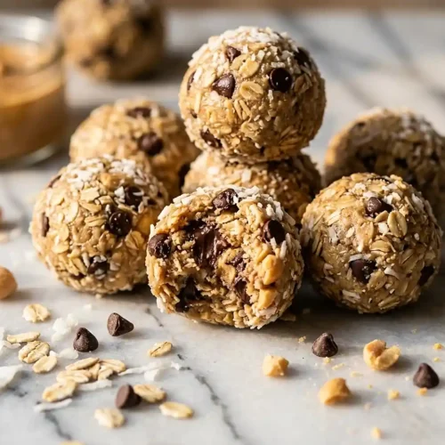 chickpea cookie dough energy bites​