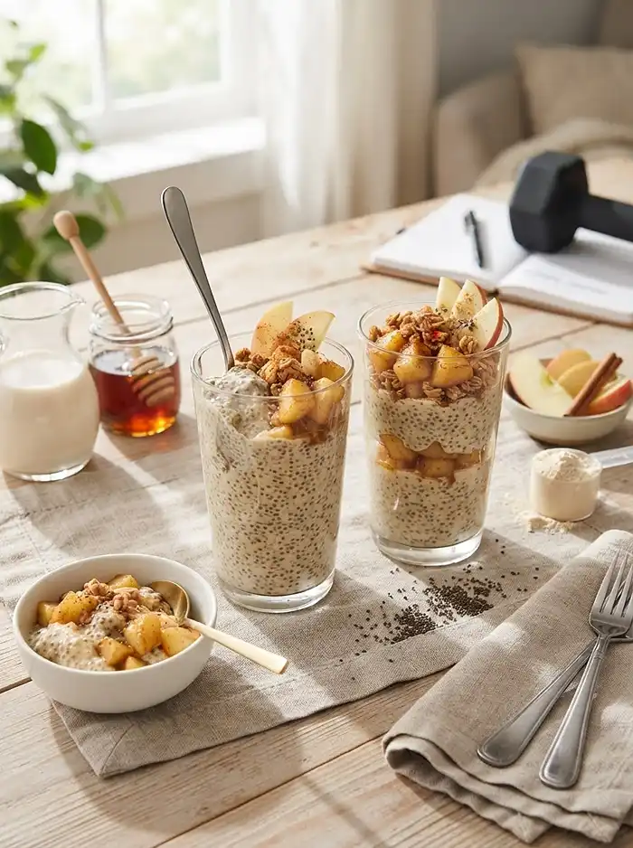 dairy free chia breakfast