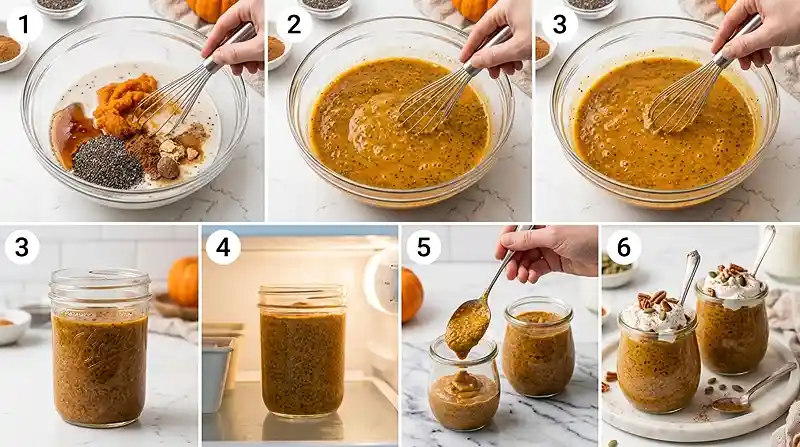 Pumpkin Pie Chia Pudding 3 dairy free chia breakfast