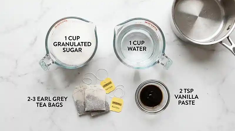 earl grey syrup recipe​