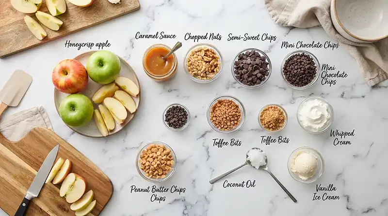 Caramel Apple Nacho Boards 2 easy party appetizer