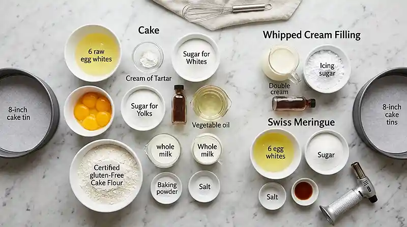 Gluten-Free Vanilla Meringue Cake Recipe 2 easy vanilla meringue cake recipe
