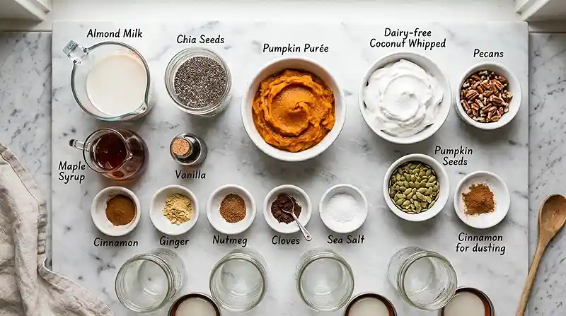 Pumpkin Pie Chia Pudding 2 gluten-free dairy-free pumpkin pie chia pudding