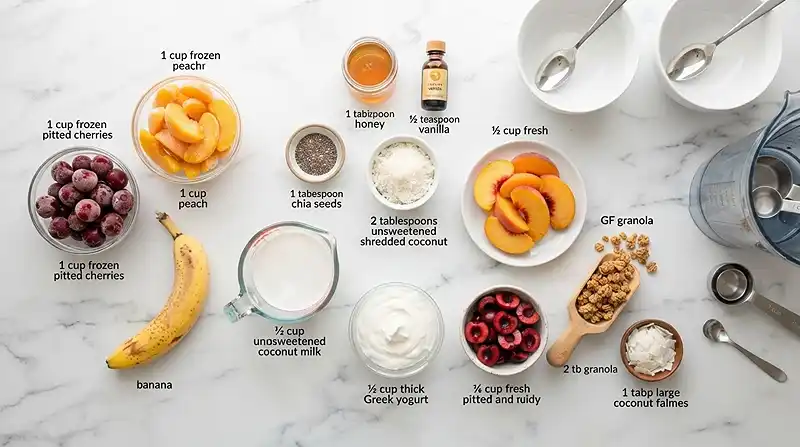 gluten free dairy free smoothie bowl