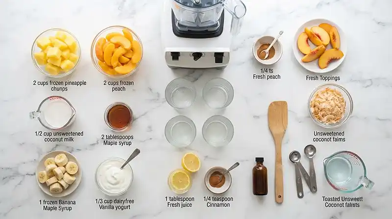 Gluten-Free Dairy-Free Pineapple Peach Whip 2 gluten free dairy free whip