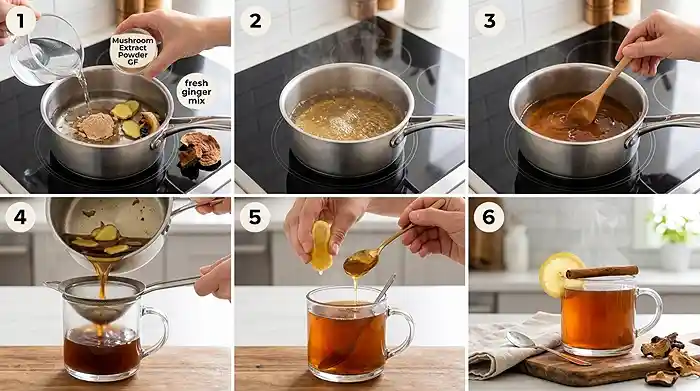 How to Make Gluten-Free Mushroom Tea 3 how to make magic mushroom tea