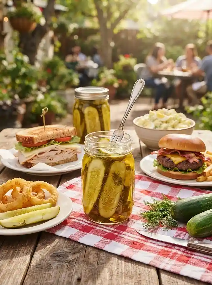 Gluten-Free Bread and Butter Pickles 4 mount olive bread and butter pickle chips