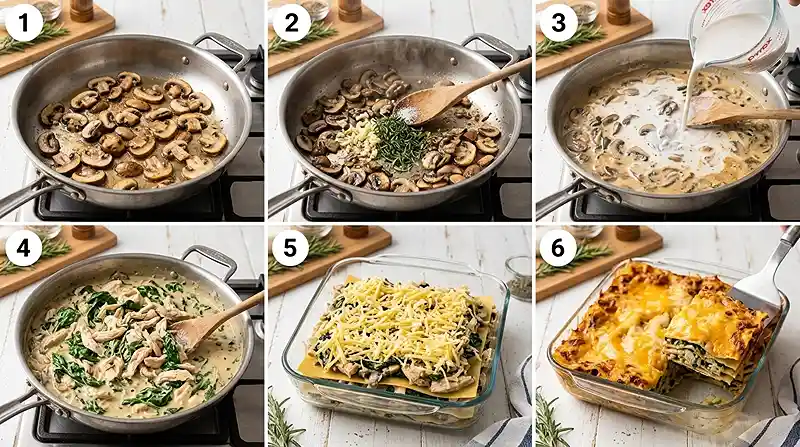 rosemary chicken lasagna recipe​