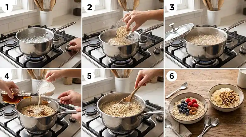steel cut oats​
