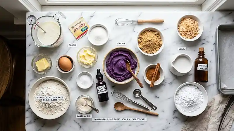 ube sweet rolls​