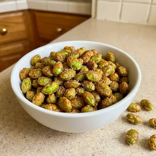 Air-Fryer Crispy Edamame 5 Air-Fryer Crispy Edamame