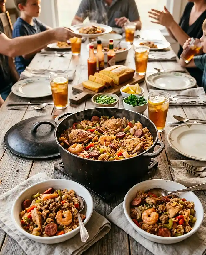 Cajun jambalaya