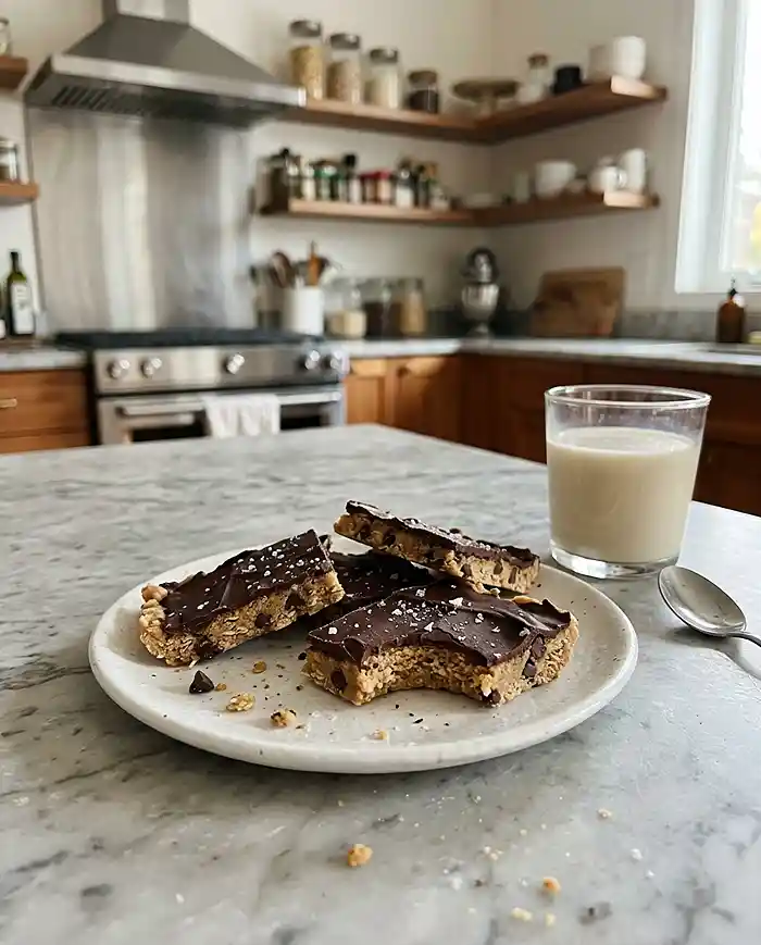 Chickpea Cookie Dough Bark Recipe