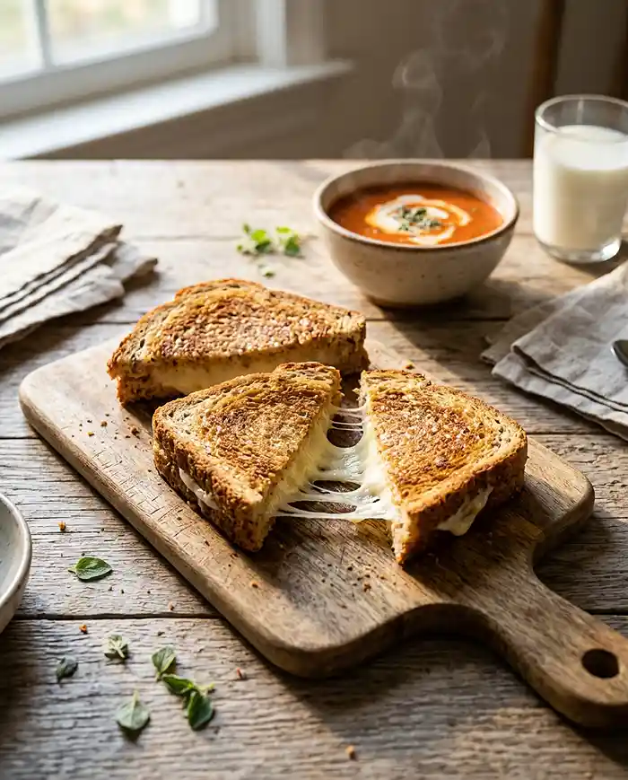 Gluten-Free Mozzarella Cheese for Grilled Cheese 4 Chopped Grilled Cheese