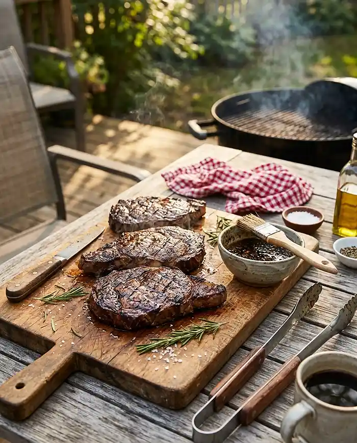 Coffee Rub Steak