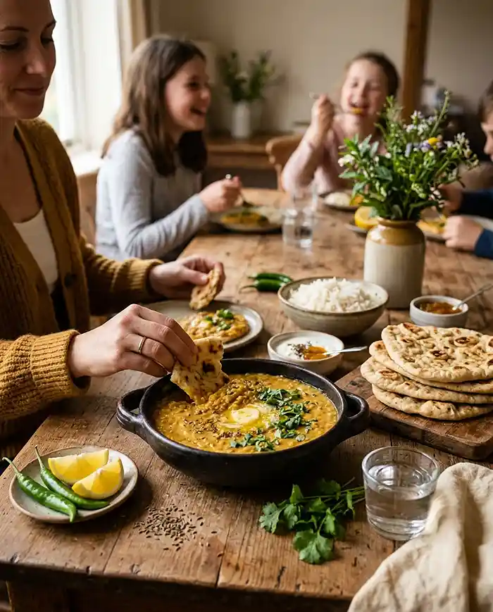Gluten-Free Split Red Lentils Dhal 4 Cooked