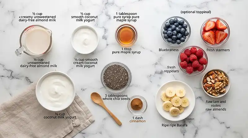 Chia Seed Pudding with Yogurt 2 Creamy Gluten-Free Chia Pudding with Greek Yogurt