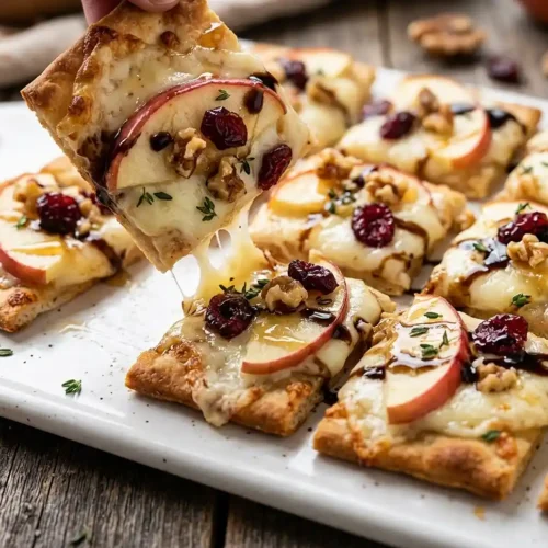 Gluten-Free Apple Brie Flatbread Bites 5 Gluten-Free Apple Brie Flatbread Bites