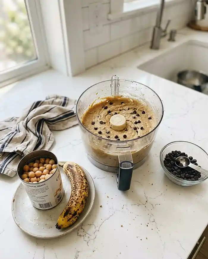 Gluten-Free Banana Chickpea Cookies