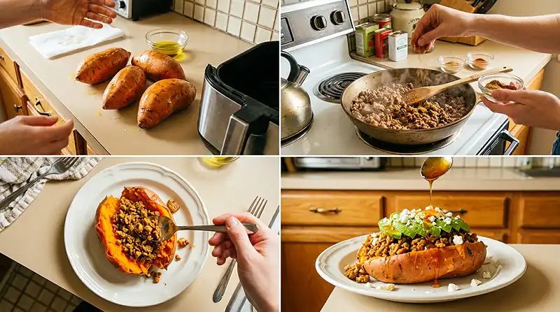 Sweet Potato Ground Beef 3 Gluten-Free Ground Beef and Sweet Potato Dinner