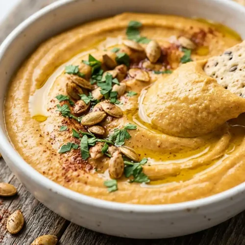 Gluten-Free Maple Tahini Pumpkin Dip