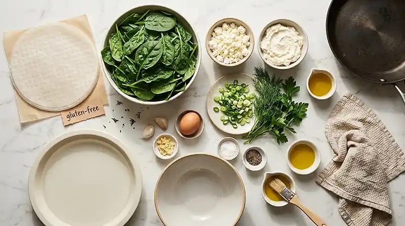 Gluten-Free Spanakopita Rice Paper Recipe 2 Gluten-Free Rice Paper Spanakopita