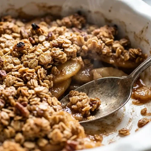 Gluten-Free apple crisp recipe with oats