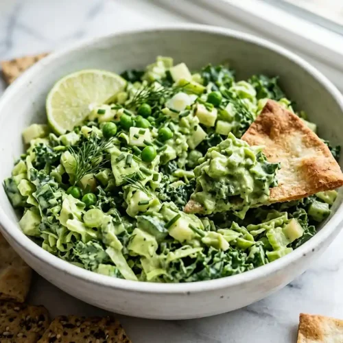 Gluten-Free green goddess scoopable salad​