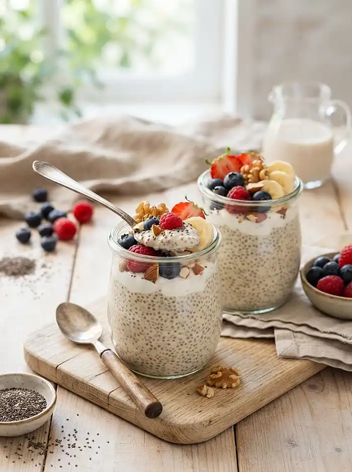 Chia Seed Pudding with Yogurt 4 Healthy Chia Seed Pudding with Yogurt for Breakfast