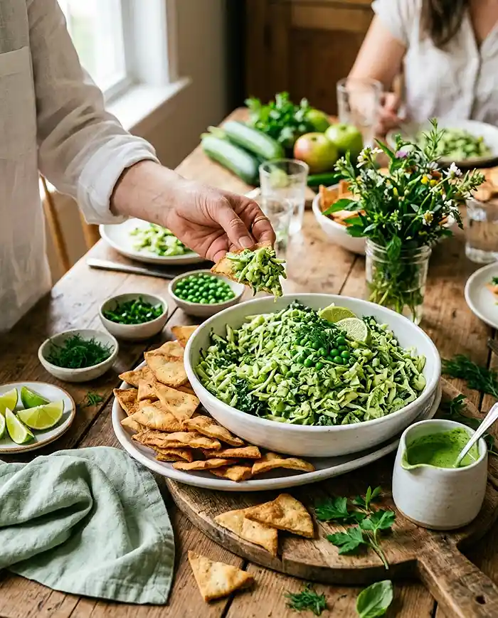 Healthy Green Goddess Salad