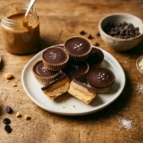 Healthy No Bake Twix Cups 5 Healthy No Bake Twix Cups