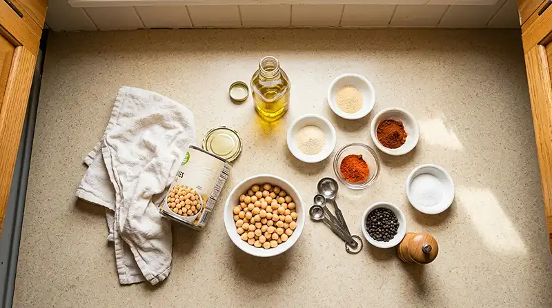 Air-Fryer Crispy Chickpeas 2 Healthy snack
